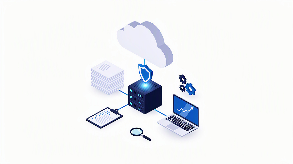 Cloud connecting two application components through a protected shared sign-in.